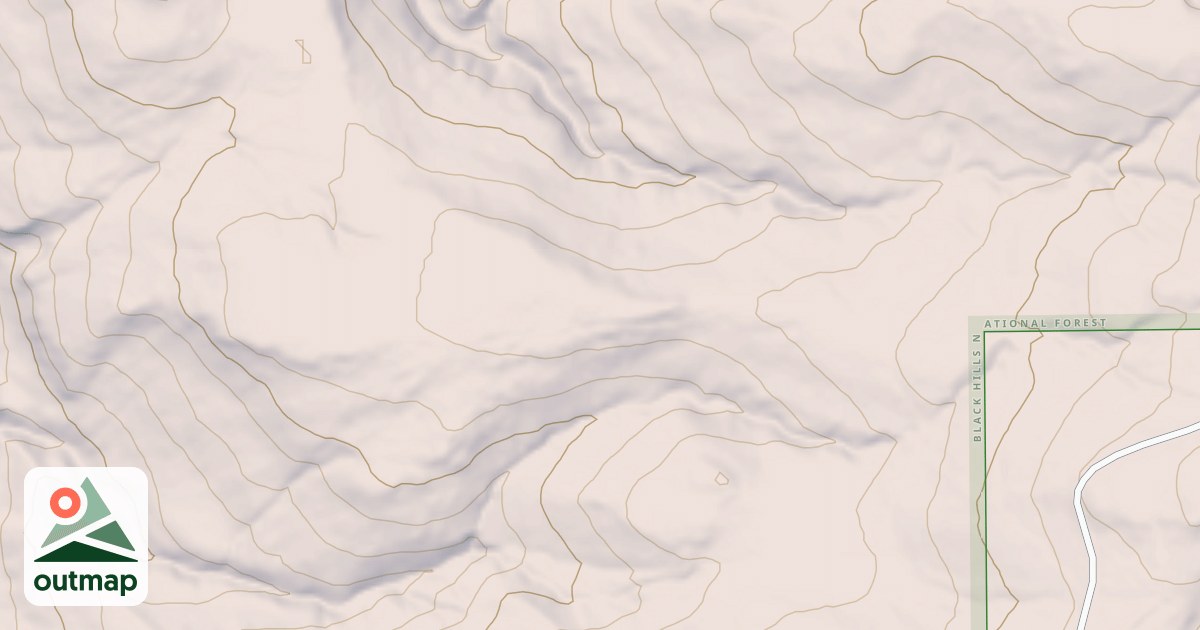 Map of ELK MOUNTAIN BR 2E