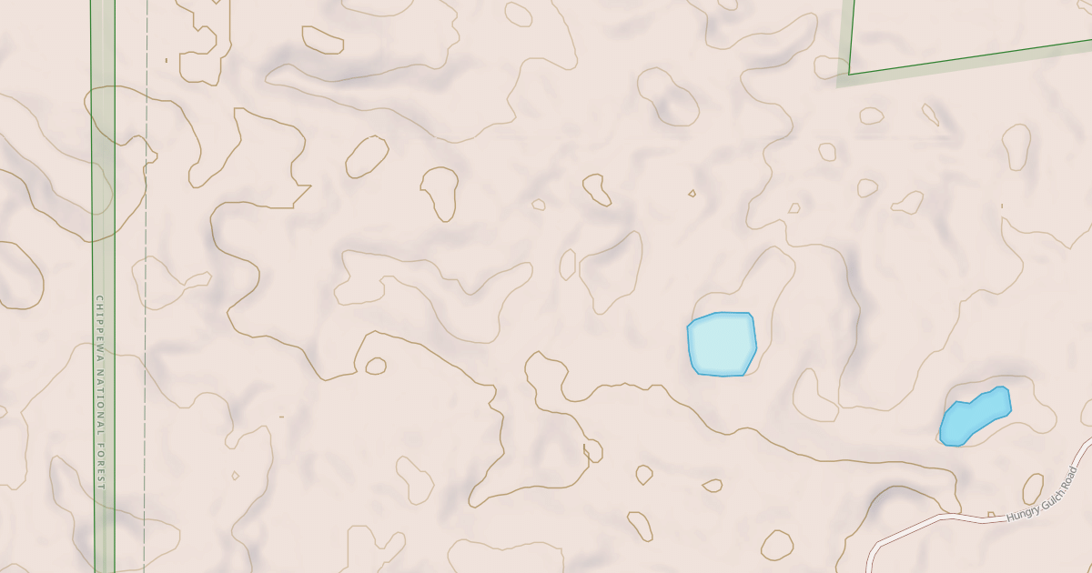 Map preview of HUNGRY GULCH SPUR D