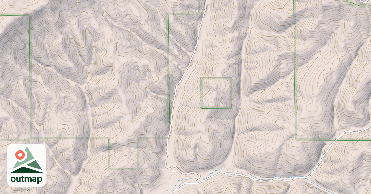 Map of MIZPAH MINE