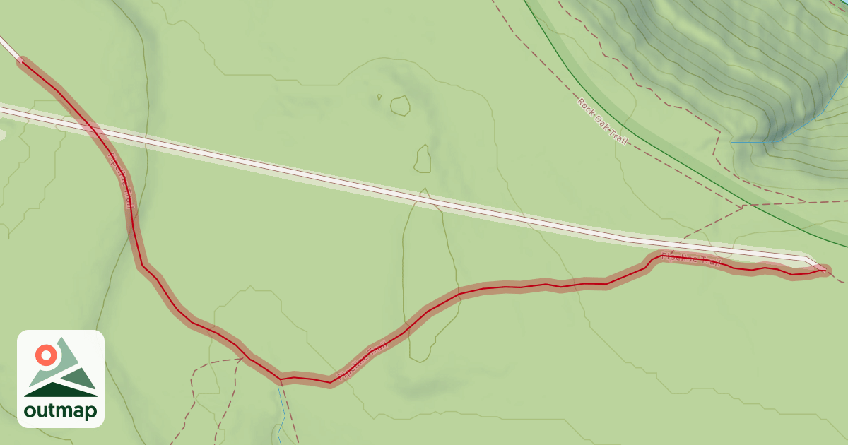 Map of Pipeline Trail
