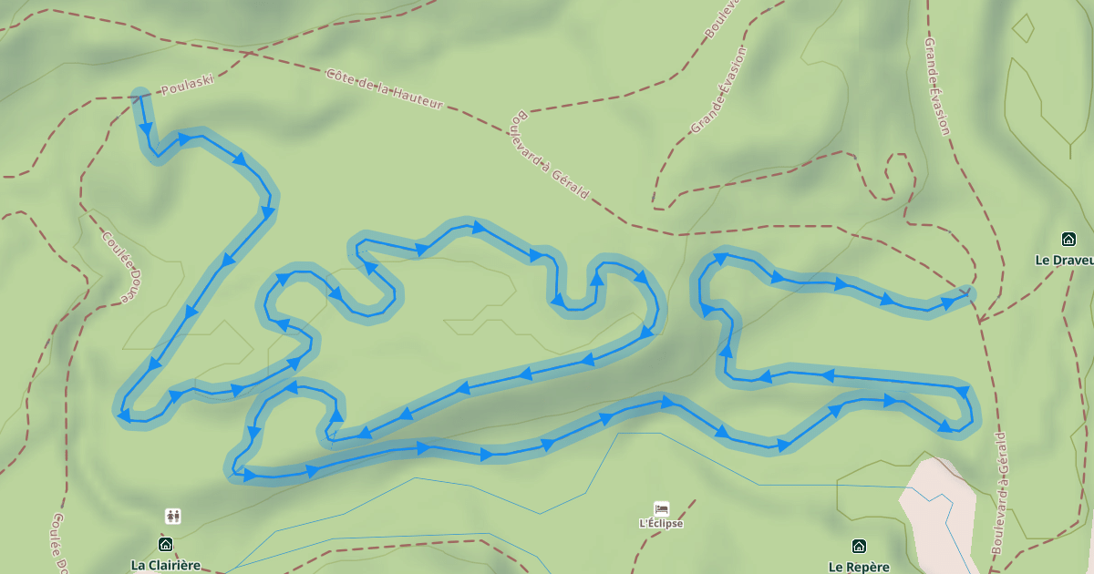 Map preview of Barbe à Gendron