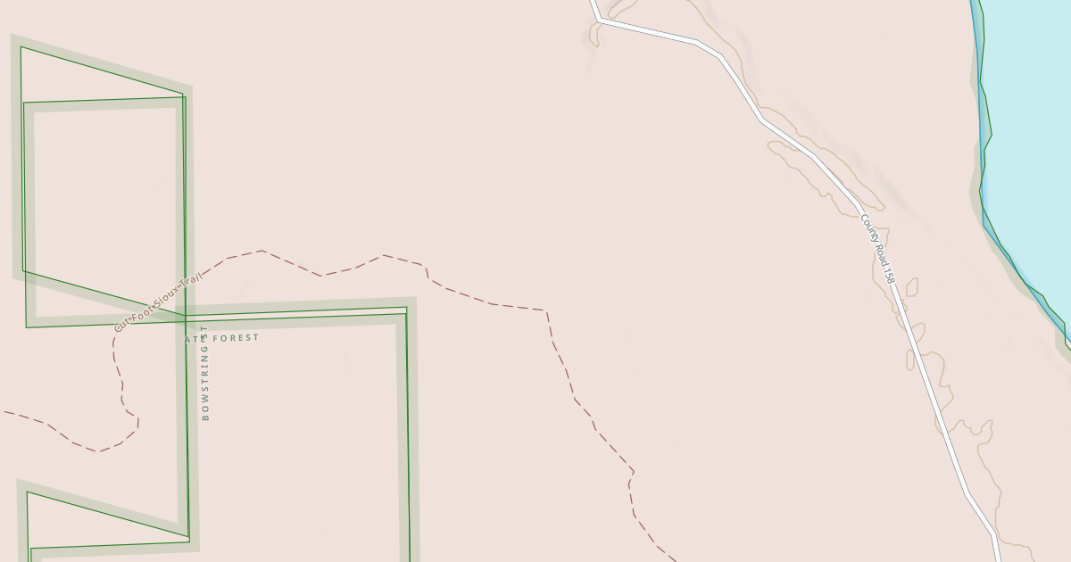 Map preview of DINNER CREEK SPUR H