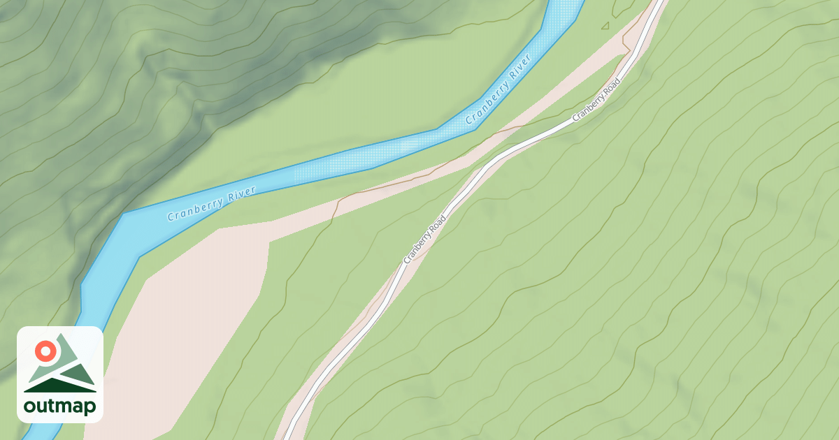 Map of WOODBINE