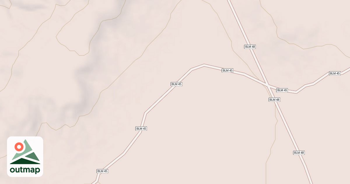 Map of BLM National GTLF Public Motorized Roads 2e08a9b0-8ca1-4b23-986d-edd9bc92f646