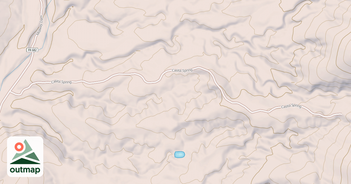 Map of CASITA SPRING