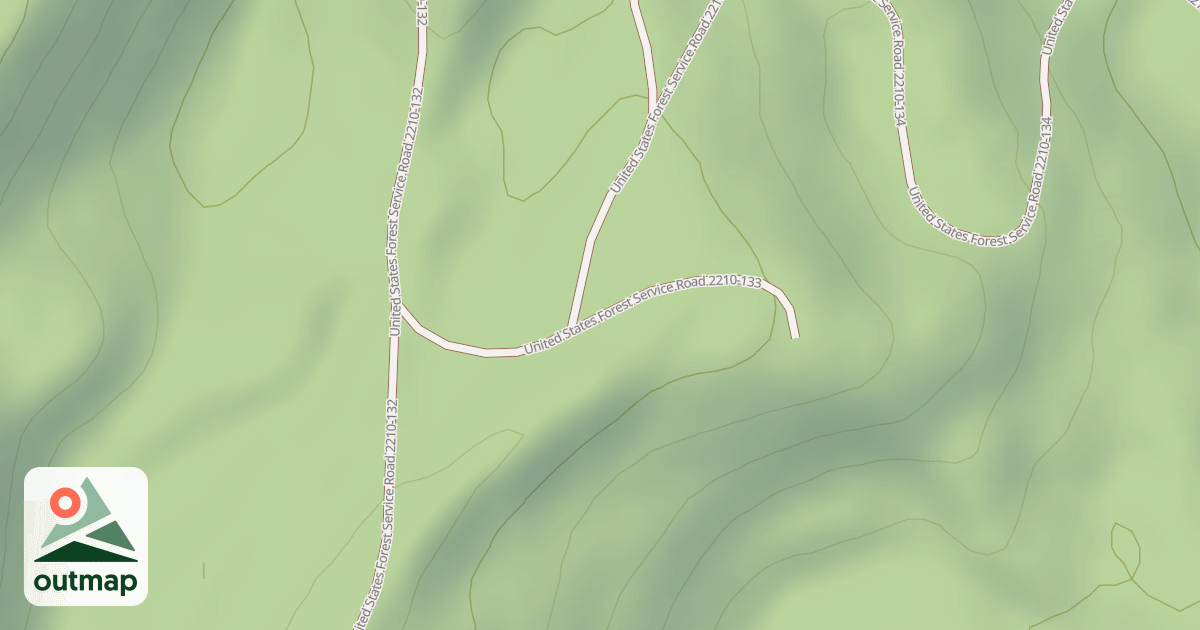 Map of USFS National Forest System Roads {C8248E74-C508-4274-A402-8FA090E5D064}
