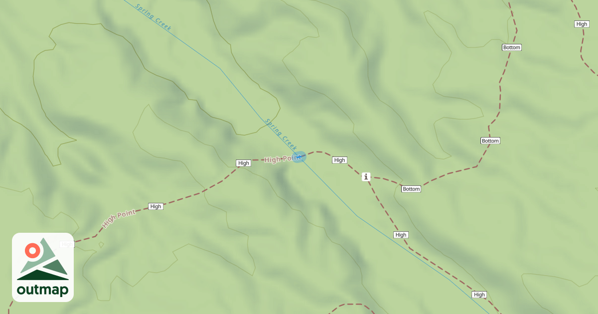 Map of High Point