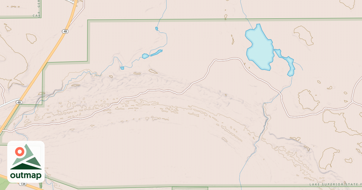Map of Cranberry Lake Trail