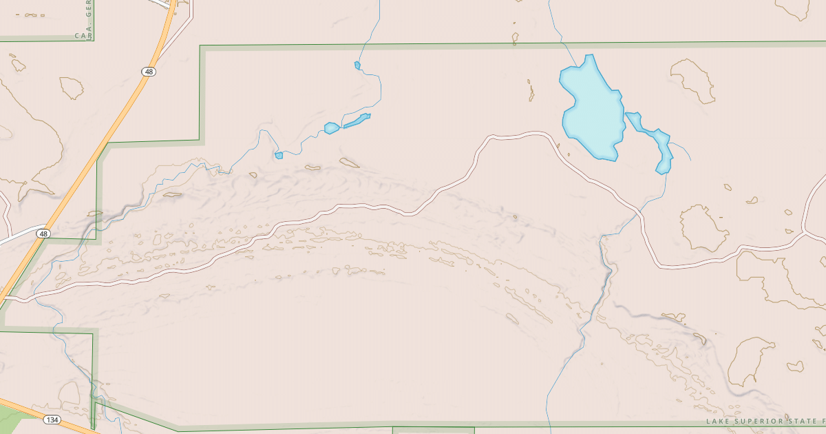 Map preview of Cranberry Lake Trail