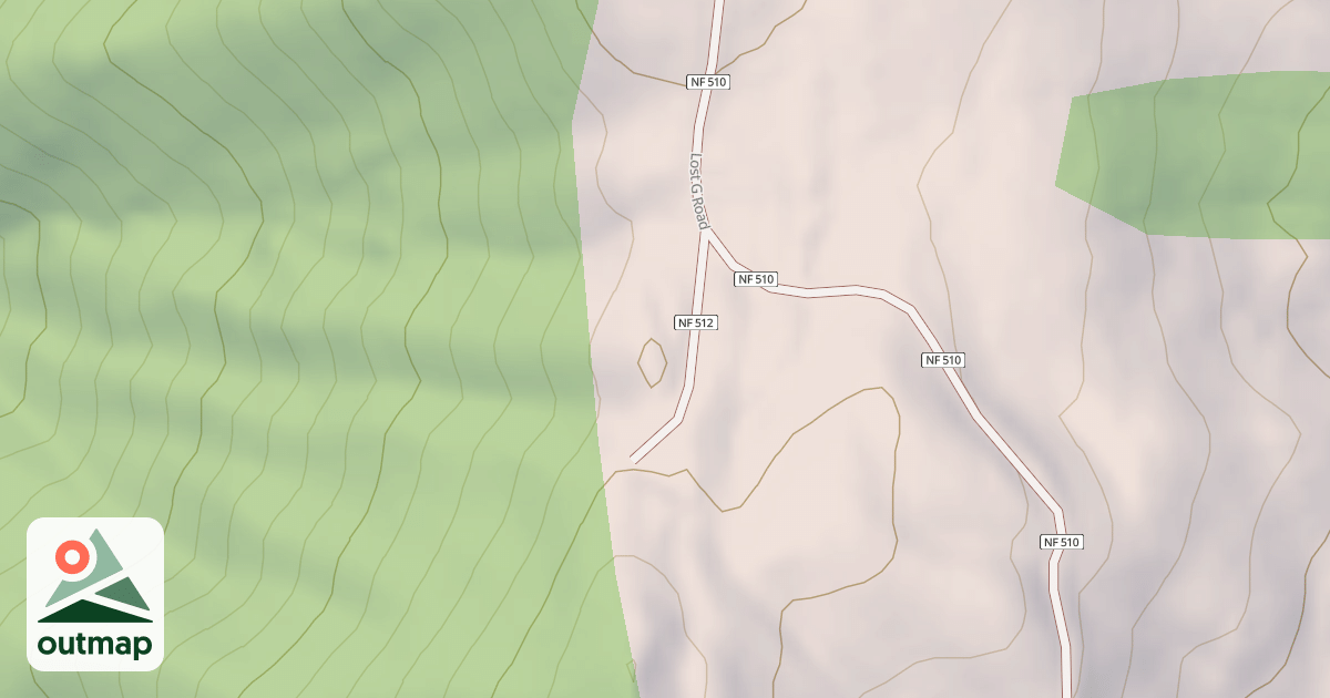 Map of EASY SPUR