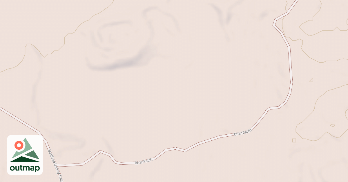 Map of Straight Arrows Trail