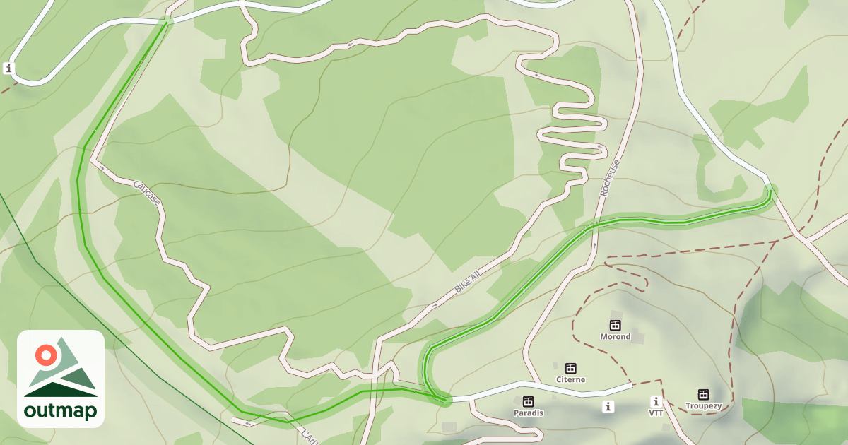 Map of Combe