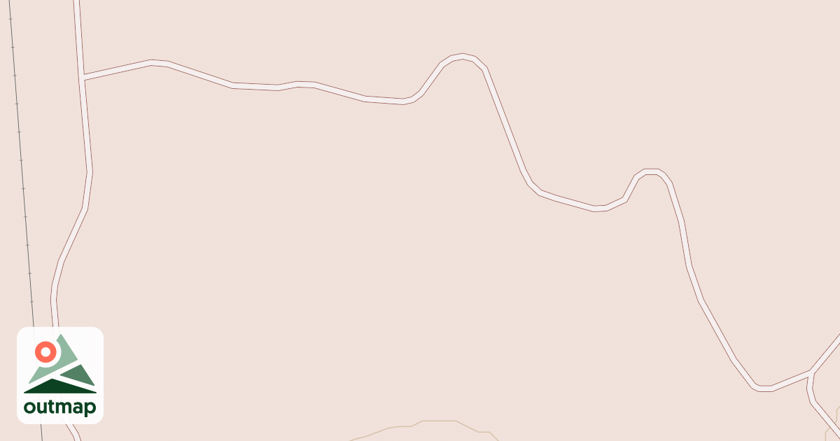 Map of MAMMOTH SPUR