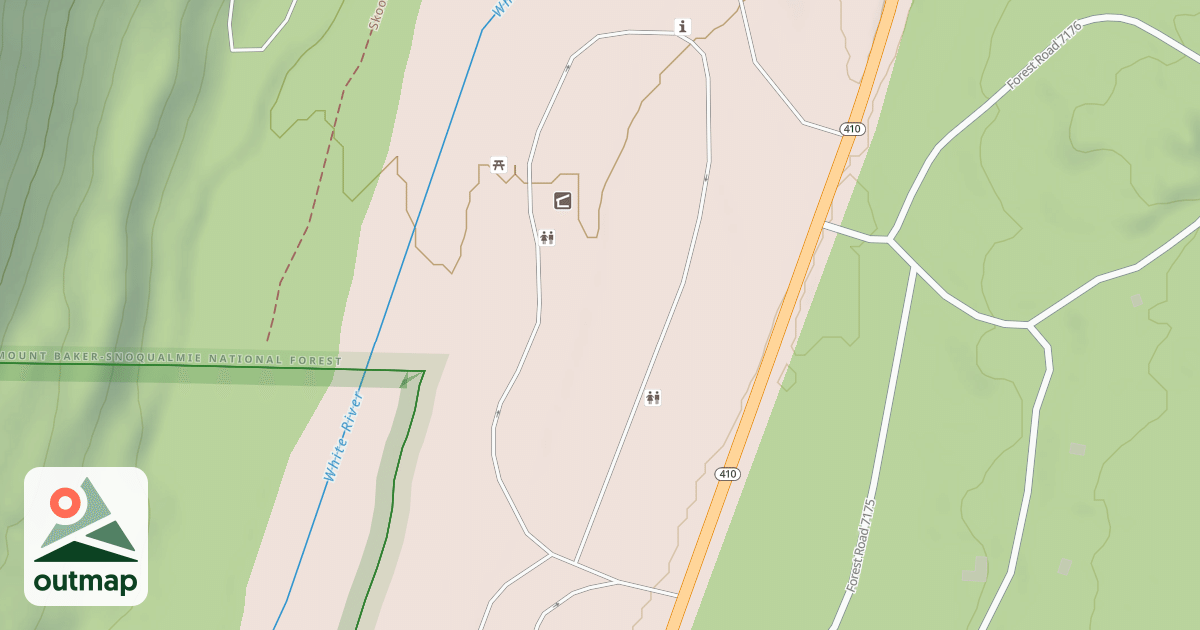 Map of SILVER SPRINGS CG