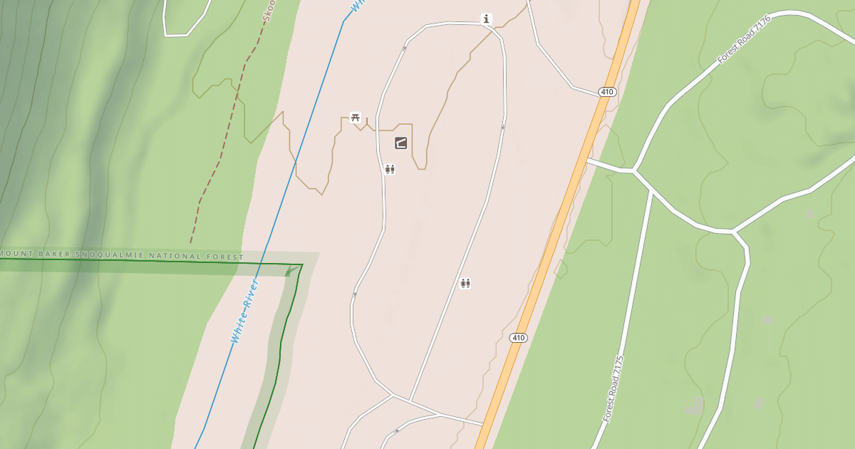 Map preview of SILVER SPRINGS CG