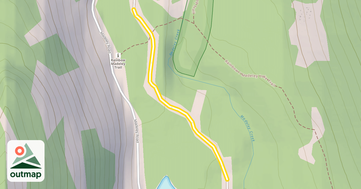 Map of Keith's Challenge