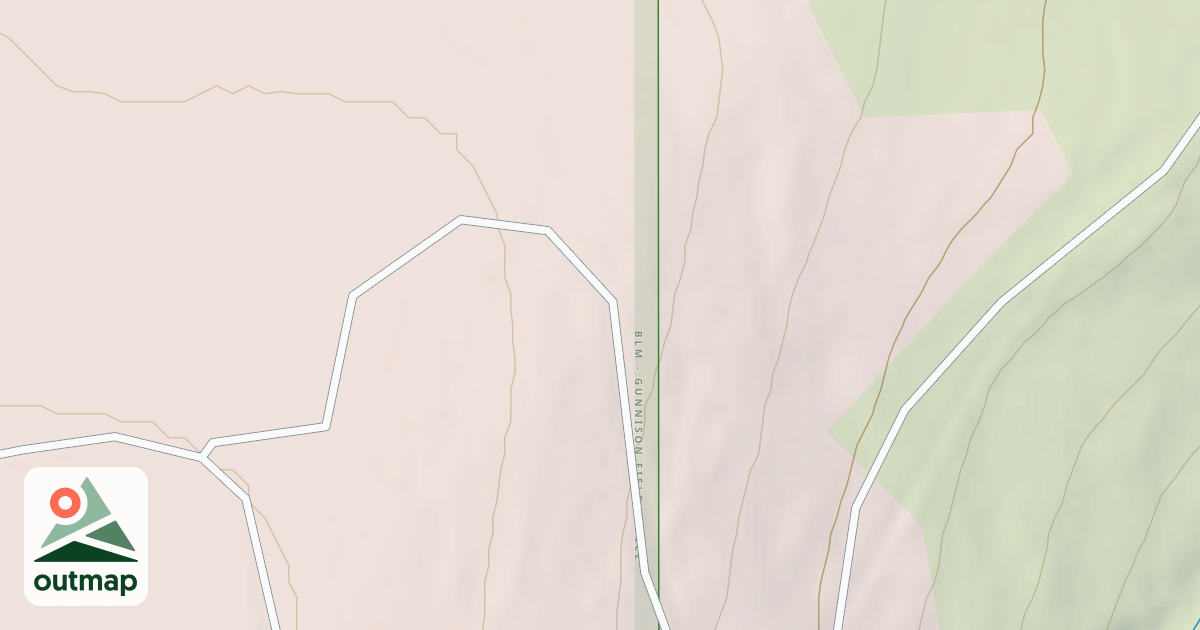 Map of BLM National GTLF Public Motorized Roads 61858fdf-7b9e-425a-b52f-94cb35f0072e