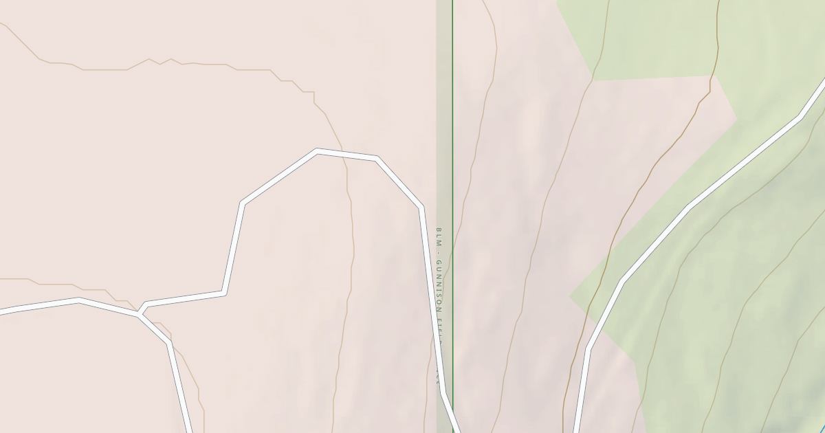 Map preview of BLM National GTLF Public Motorized Roads 61858fdf-7b9e-425a-b52f-94cb35f0072e