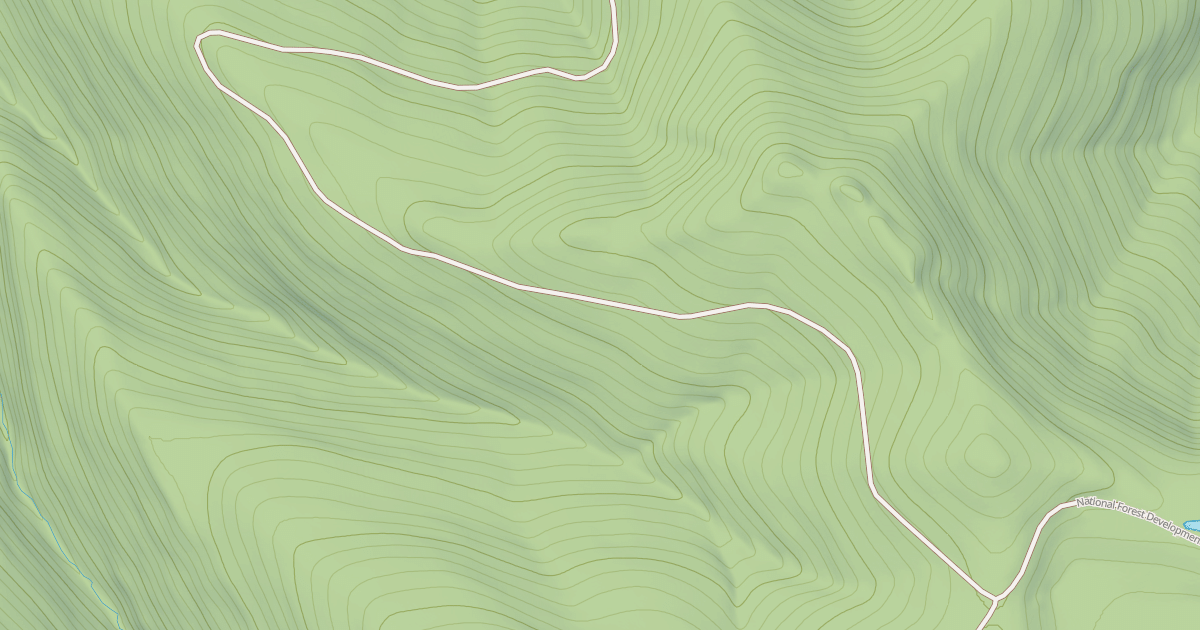 Map preview of BOULDER CR - BASIN CR