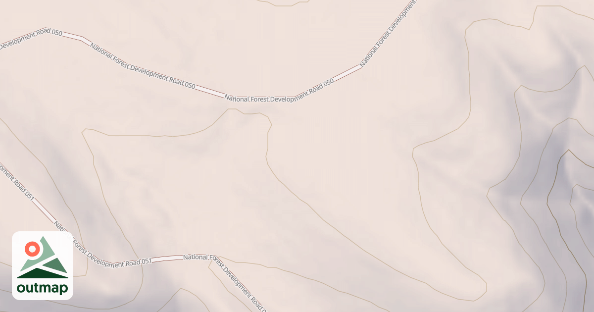 Map of USFS Motor Vehicle Use Map Trails 17958 in Umatilla