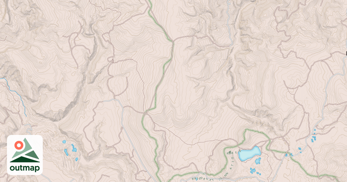 Map of FISH LAKE