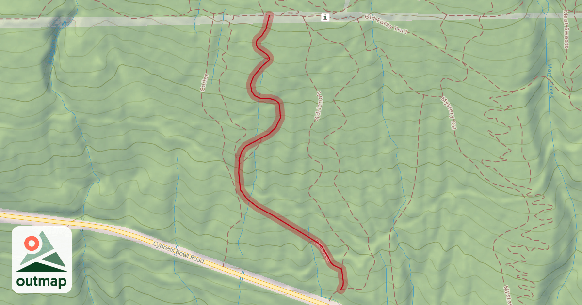 Map of Bronson