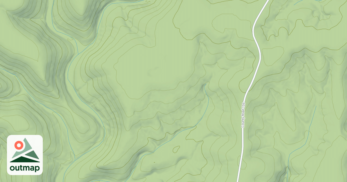 Map of MCDOWELL