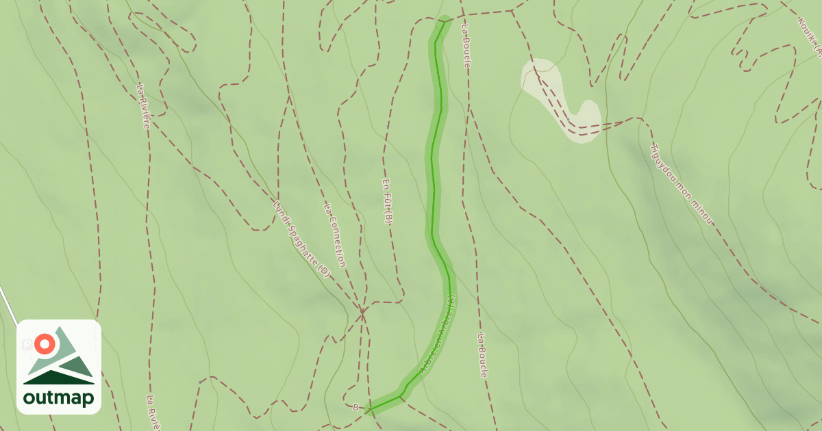 Map of Arbre en Arbre (A)