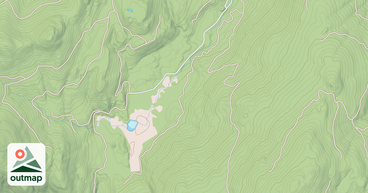 Map of CRIPPLE HORSE-LAKE CR. T