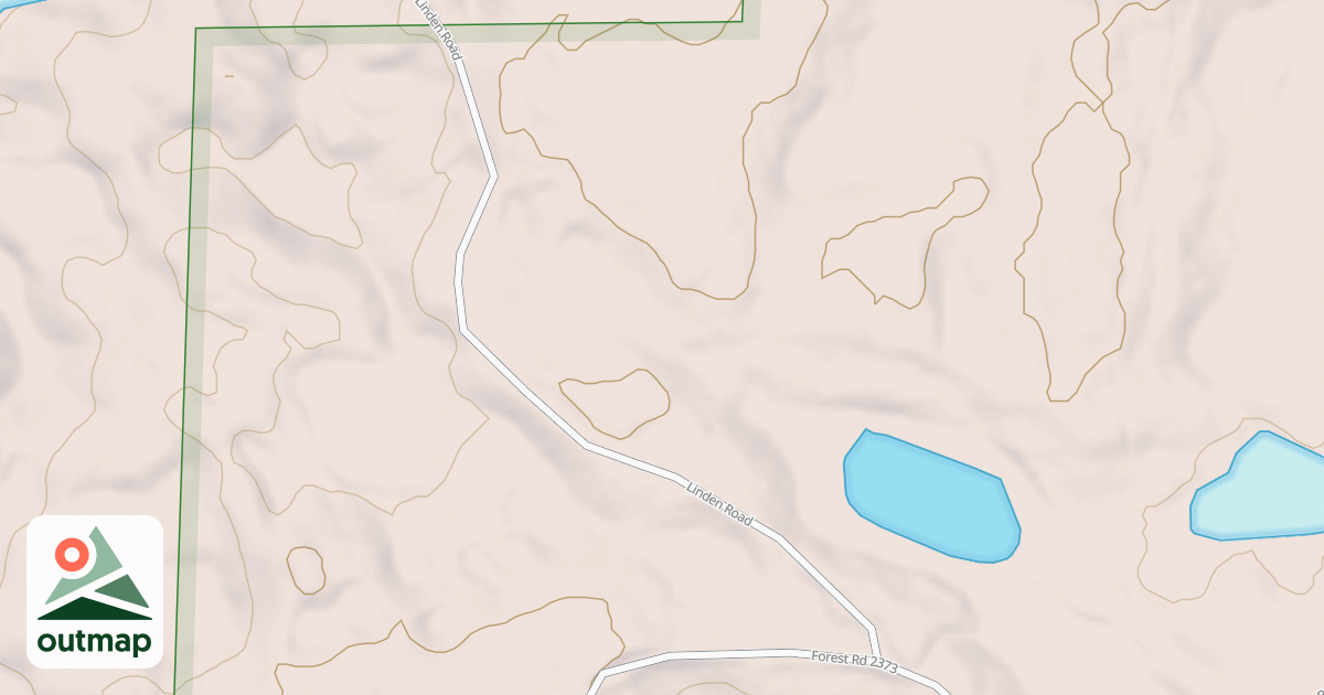Map of CARIBOU SPUR