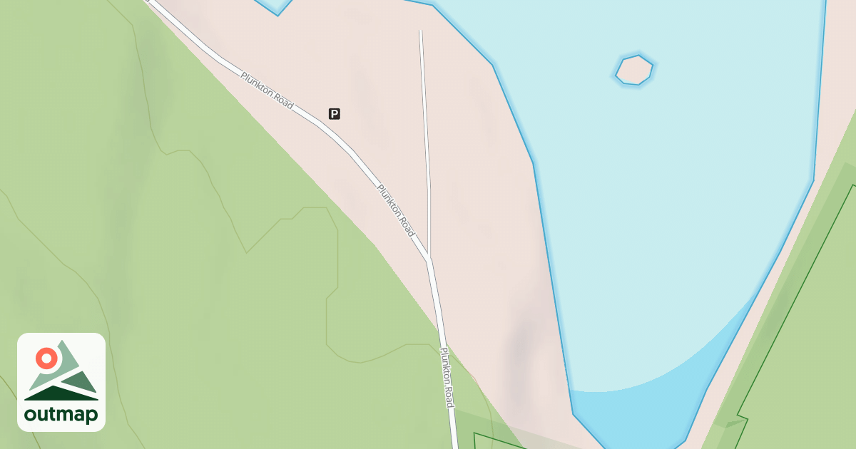 Map of BLUEBERRY LAKE SOUTH PARKING