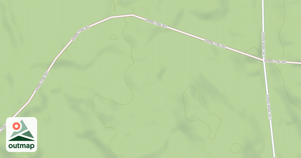 Map of FR 1417D