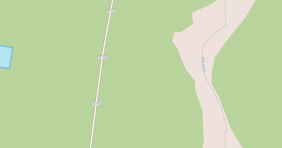 Map preview of USFS National Forest System Roads {97B3BD49-4CC0-4AC0-BAA4-90AE864DB185}