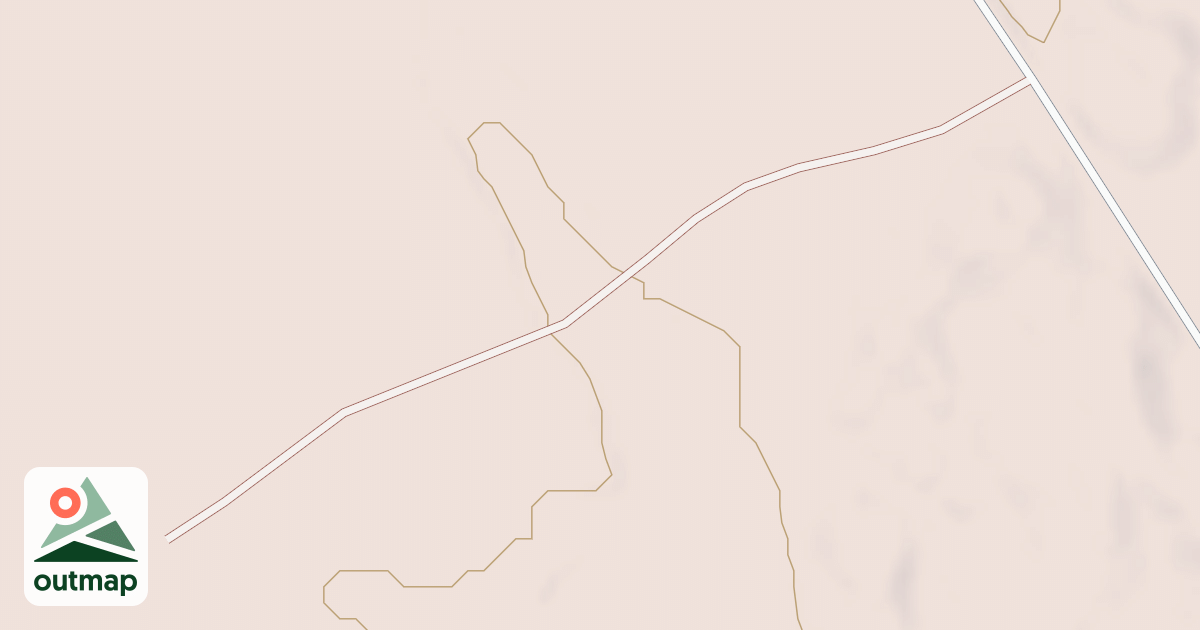 Map of BAY DE NOC SPUR B