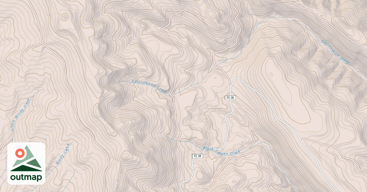 Map of USFS Motor Vehicle Use Map Roads {4EA7FF91-E253-4F43-B4F8-683ED6980995}