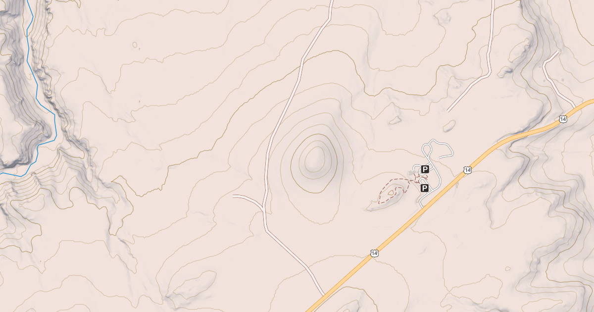 Map preview of TWIN BUTTES