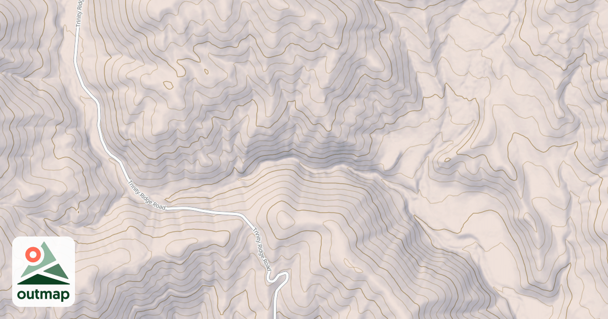 Map of Bear Hole