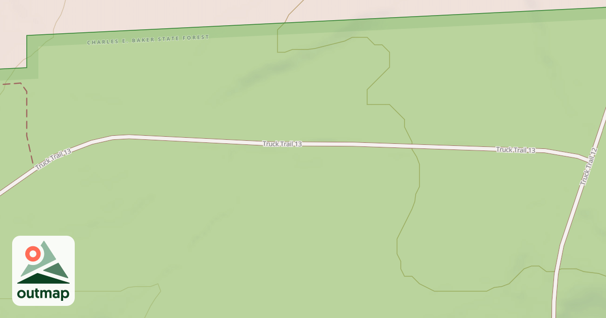 Map of Truck Trail 13