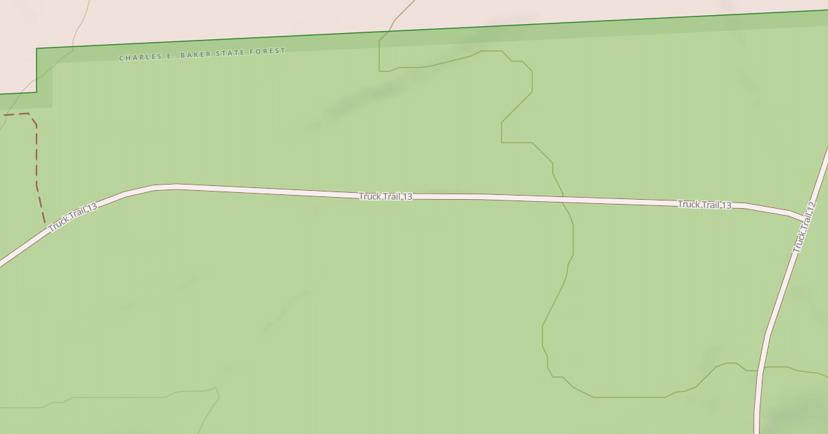 Map preview of Truck Trail 13
