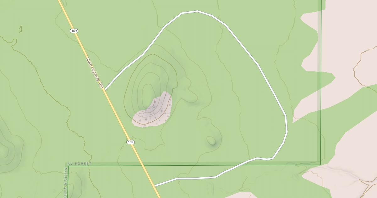 Map preview of USFS National Forest System Roads {8EE78DD2-64DB-4220-A614-51F402338720}