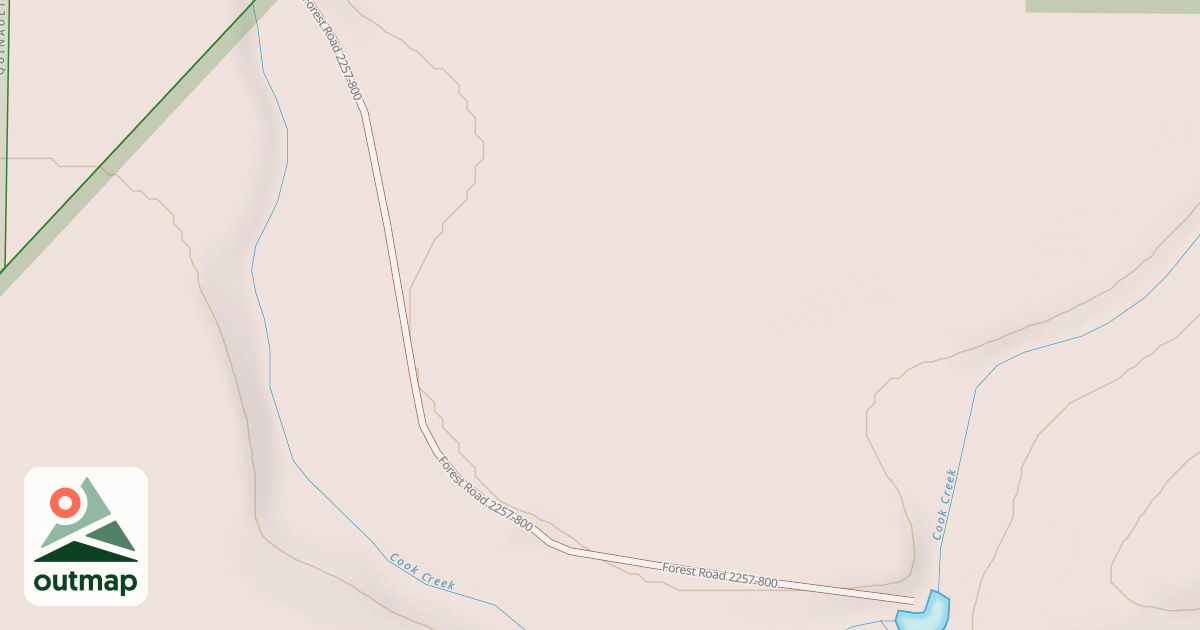 Map of COOK CRK FISH HATCHERY