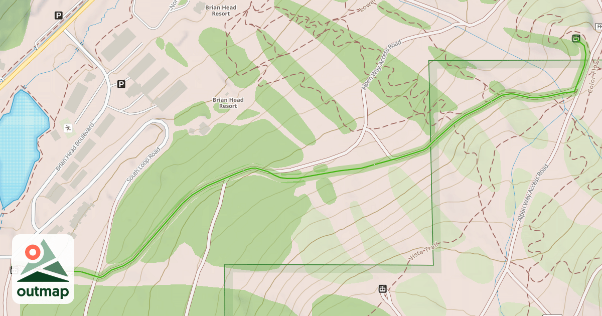 Map of Alpen Way