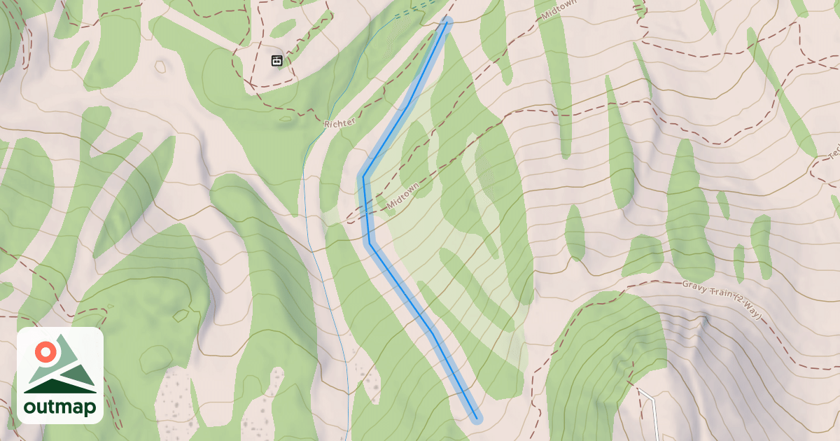 Map of Terry's Run
