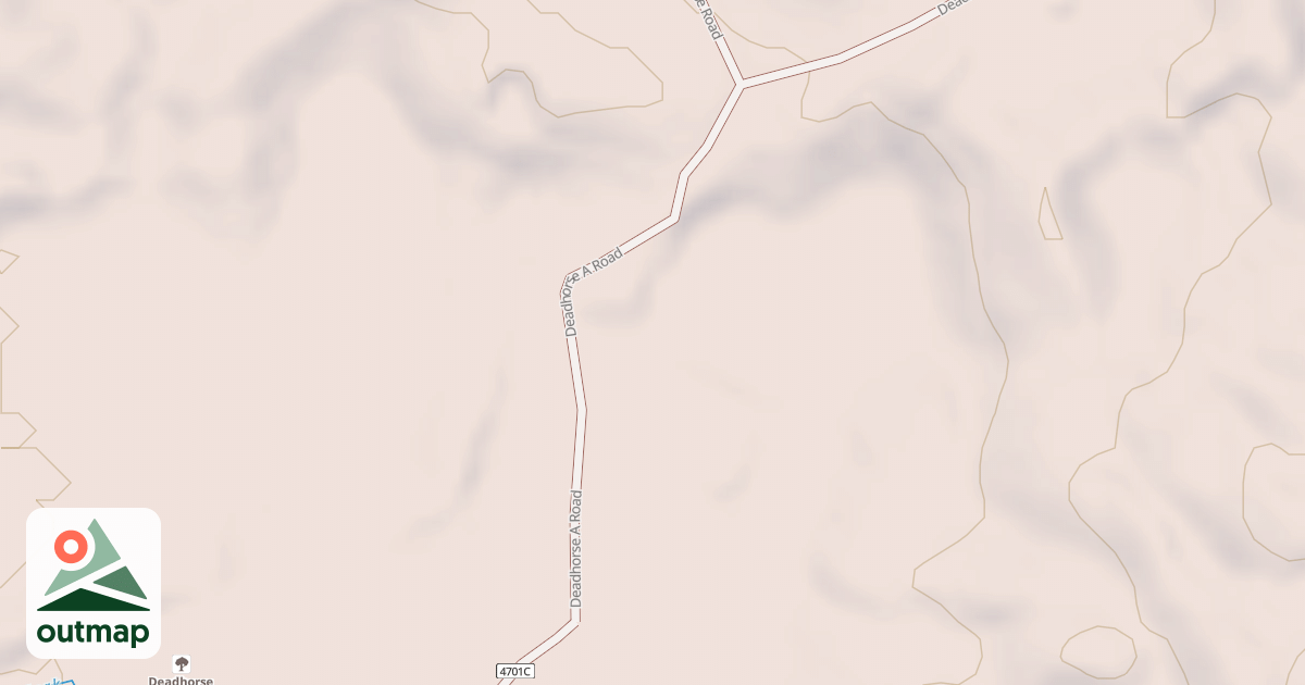 Map of DEAD HORSE SECTION