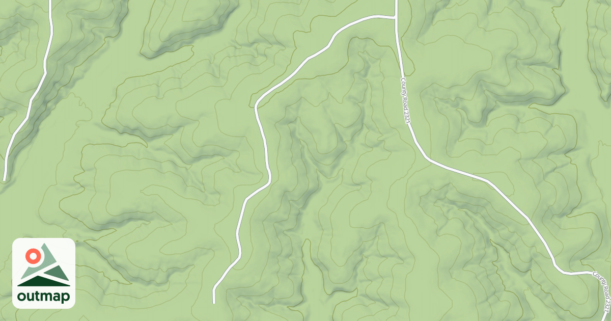 Map of PRATER HOLLOW