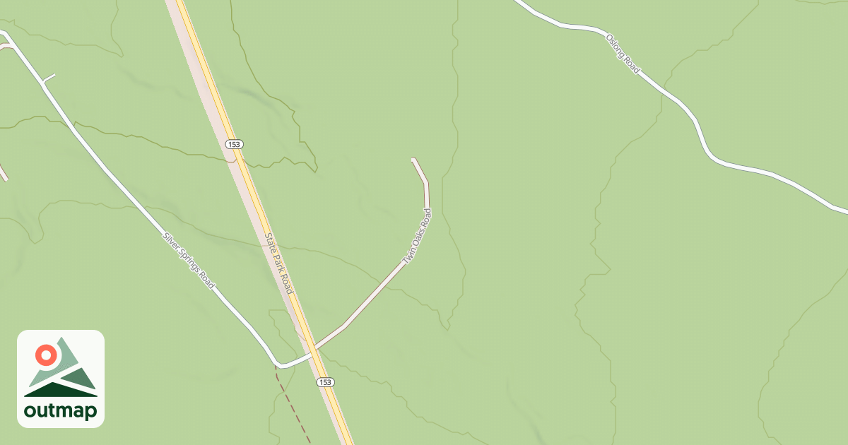 Map of S.B. Elliott State Park Snowmobile Trails