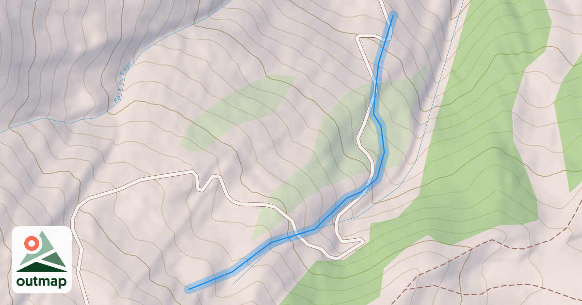 Map of Les Vallons