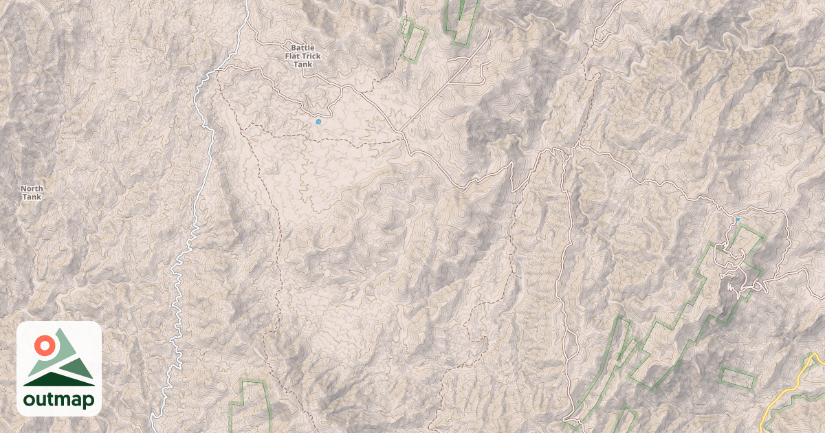 Map of BATTLE FLAT