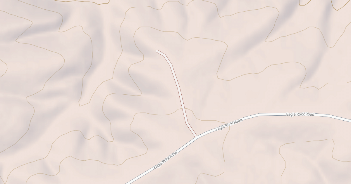 Map preview of EAGLE ROCK RD SPUR H