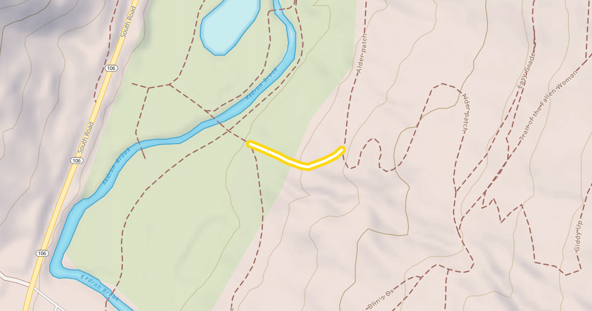 Map preview of Striaght up